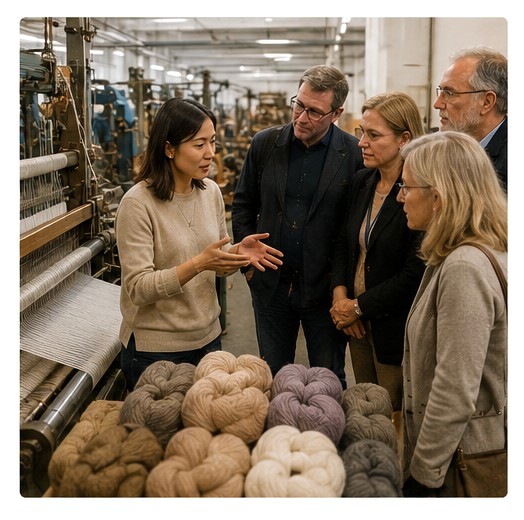 Explaining yarn production