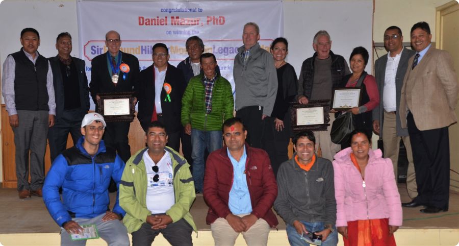 Group photo at Namche Conference, May 2003